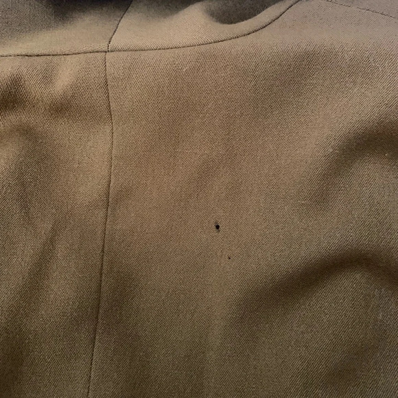 Sara sturgeon olive green blazer and mini skirt set size 3 - Picture 7 of 11